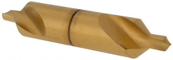 Hertel - #7 Plain Cut 82° Incl Angle High Speed Steel Combo Drill & Countersink - Industrial Tool & Supply