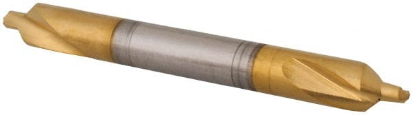 Hertel - #2 Plain Cut 82° Incl Angle High Speed Steel Combo Drill & Countersink - Industrial Tool & Supply
