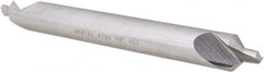 Hertel - #7 Plain Cut 90° Incl Angle High Speed Steel Combo Drill & Countersink - Industrial Tool & Supply