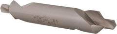 Hertel - #6 Plain Cut 90° Incl Angle High Speed Steel Combo Drill & Countersink - Industrial Tool & Supply