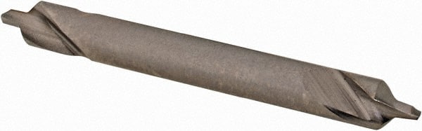 Hertel - #1 Plain Cut 90° Incl Angle High Speed Steel Combo Drill & Countersink - Industrial Tool & Supply