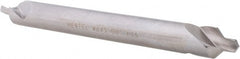 Hertel - #6 Plain Cut 90° Incl Angle High Speed Steel Combo Drill & Countersink - Industrial Tool & Supply