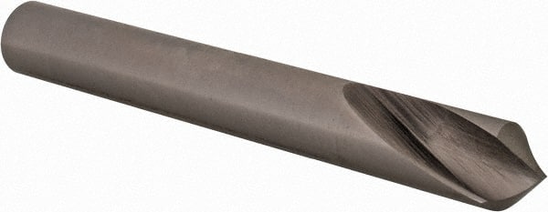 Hertel - 3/8" Body Diam, 90°, 3-1/2" OAL, High Speed Steel Spotting Drill - Industrial Tool & Supply