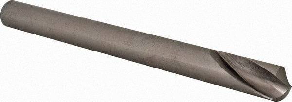 Hertel - 1/2" Body Diam, 120°, 6" OAL, High Speed Steel Spotting Drill - Industrial Tool & Supply