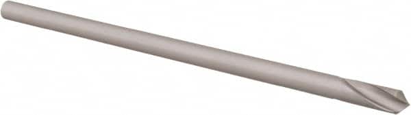 Hertel - 6mm Body Diam, 90°, 5-1/2" OAL, Cobalt Spotting Drill - Industrial Tool & Supply