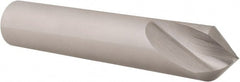Hertel - 1" Body Diam, 90°, 5-3/8" OAL, Cobalt Spotting Drill - Industrial Tool & Supply