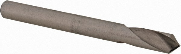 Hertel - 1/8" Body Diam, 90°, 1-1/4" OAL, High Speed Steel Spotting Drill - Industrial Tool & Supply