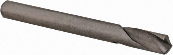 Hertel - 1/8" Body Diam, 118°, 1-1/4" OAL, High Speed Steel Spotting Drill - Industrial Tool & Supply