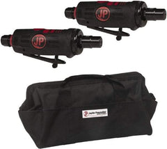 PRO-SOURCE - 4 CFM, Straight Die Grinder Kit - 113.28 LMP, 25,000 RPM, 6.2 bar Air Pressure, 90 psi Air Pressure - Industrial Tool & Supply