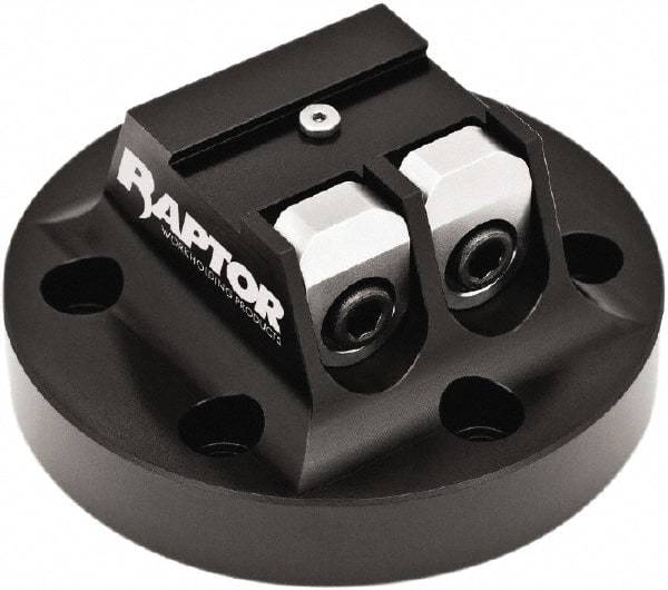 Raptor Workholding - 3/4" Jaw Width, 2" High x 4.33" Wide Dovetail Vise - For Use with 4 & 5 Axis Workholding Systems - Industrial Tool & Supply