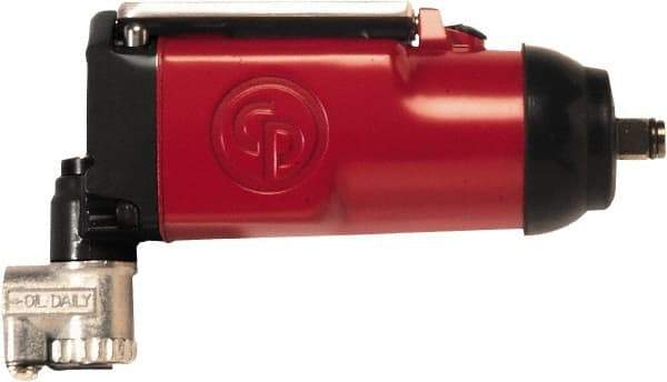 Chicago Pneumatic - 3/8" Drive, 9,500 RPM, 90 Ft/Lb Torque Impact Wrench - Butterfly Handle, 1,400 IPM, 13 CFM, 90 psi, 1/4" NPT Inlet - Industrial Tool & Supply