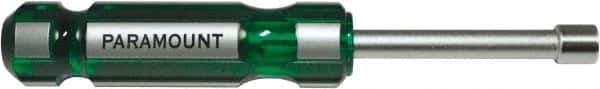 Paramount - 11/32" Solid Shaft Nutdriver - Color Coded Handle, 7-1/8" OAL - Industrial Tool & Supply