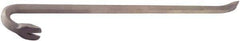 Ampco - 30" OAL Wrecking Bar - 1-9/16" Wide, Aluminum Bronze - Industrial Tool & Supply