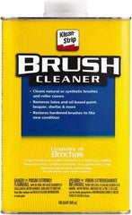 Klean-Strip - 1 Qt Brush Cleaner - 24 gL VOC Content, Comes in Metal Can - Industrial Tool & Supply
