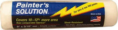 Wooster Brush - 3/16" Nap, 9" Wide Paint Roller Cover - Smooth Texture, Woven - Industrial Tool & Supply