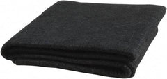 Steiner - 6' High x 6' Wide x 0.15" Thick Carbonized Fiber Welding Blanket - Black - Industrial Tool & Supply