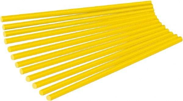 Markal - Yellow All Purpose Wax Crayon - Flat Tip - Industrial Tool & Supply