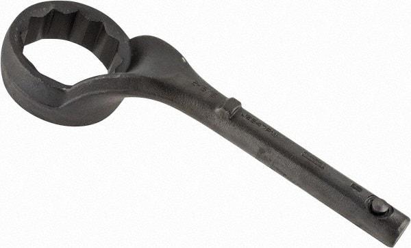 Proto - 2-15/16" 12 Point Pull Wrench - Single End, 14-5/16" OAL, Steel, Black Finish - Industrial Tool & Supply