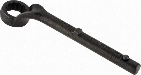 Proto - 1-5/16" 12 Point Pull Wrench - Single End, 10-13/16" OAL, Steel, Black Finish - Industrial Tool & Supply