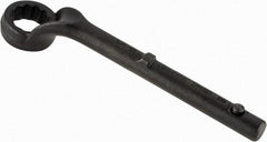 Proto - 1-5/16" 12 Point Pull Wrench - Single End, 10-13/16" OAL, Steel, Black Finish - Industrial Tool & Supply