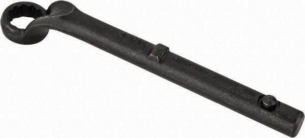 Proto - 1-1/16" 12 Point Pull Wrench - Single End, 10-9/16" OAL, Steel, Black Finish - Industrial Tool & Supply