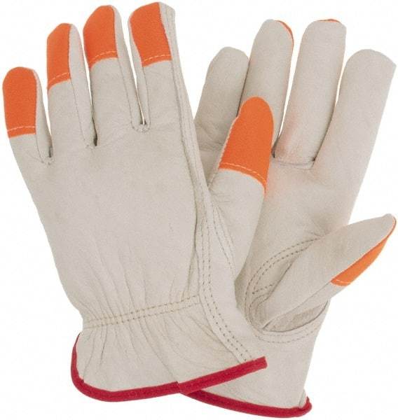 MCR Safety - Size S General Protection Work Gloves - For Work & Driver, Uncoated, Natural, Paired - Industrial Tool & Supply