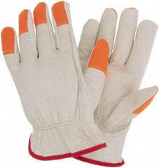 MCR Safety - Size S General Protection Work Gloves - For Work & Driver, Uncoated, Natural, Paired - Industrial Tool & Supply