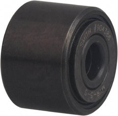 Accurate Bushing - 20mm Bore, 20mm Roller Diam x 47mm Width, Carbon Steel Sealed Yoke Cam Follower - 28,000 N Dynamic Load Capacity - Industrial Tool & Supply