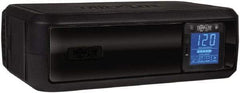 Tripp-Lite - 15 Amp, 650 VA, Tower Mount Line Interactive Backup Uninterruptible Power Supply - Backup 3.2 min with Full Load & 12 min with Half Load, 120 VAC Input & Output, 350 Watt Output, 1 Phases, 6 Outlets - Industrial Tool & Supply