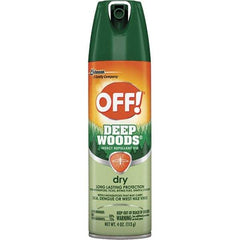 OFF! - 4 oz 25% DEET Aerosol Spray - For Mosquitoes, Ticks, Biting Flies, Gnats, Chiggers - Industrial Tool & Supply