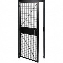 Folding Guard - Temporary Structure Doors Type: Hinged Door Width (Feet): 4 - Industrial Tool & Supply