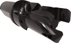 Allied Machine and Engineering - 24 to 26mm Diam, Straight Shank, 25.4mm Body Shank Diam, Combo Chamfer and Countersink Drill - TCMT 110204 Insert, 121.84mm OAL - Industrial Tool & Supply