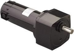Leeson - 12 Volt, 83 RPM, 29:1 Gear Ratio, Parallel Gearmotor - 34 Frame, 155 Torque, TENV Enclosure - Industrial Tool & Supply