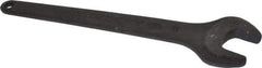 Facom - 30mm Standard Service Open End Wrench - 10-1/4" OAL, Single End, Black Finish, 15° Head Angle - Industrial Tool & Supply