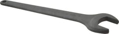 Facom - 65mm Standard Service Open End Wrench - 18-1/2" OAL, Single End, Black Finish, 15° Head Angle - Industrial Tool & Supply