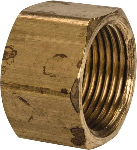 Parker - 5/8" OD, Brass Nut - -65 to 250°F, Comp Ends - Industrial Tool & Supply