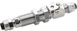Parker - 1/4" OD, Single End Shutoff Coup - 150 Max Working psi, 0 to 150°F, - Industrial Tool & Supply