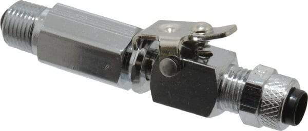 Parker - 1/4" OD, Single End Shutoff Pipe - 150 Max Working psi, 0 to 150°F, - Industrial Tool & Supply