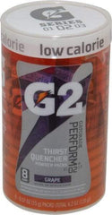 Gatorade - 0.52 oz Packet Grape Activity Drink - Powdered, Yields 20 oz - Industrial Tool & Supply