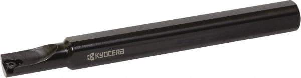 Kyocera - Internal Thread, Right Hand Cut, 5/8" Shank Width x 0.56" Shank Height Indexable Threading Toolholder - 5.91" OAL, Various Insert Compatibility, SIN Toolholder - Industrial Tool & Supply