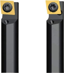 Seco - 6.5mm Min Bore Diam, 70mm OAL, 6mm Shank Diam, A-SCFD Indexable Boring Bar - 10.2mm Max Bore Depth, CDCB 04T0.. Insert, Screw Holding Method - Industrial Tool & Supply