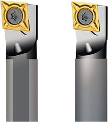 Seco - 22mm Min Bore Diam, 180mm OAL, 16mm Shank Diam, A-SCLC Indexable Boring Bar - 22mm Max Bore Depth, CC.. 0602.. Insert, Screw Holding Method - Industrial Tool & Supply