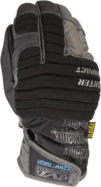 Mechanix Wear - Size S (8) Nylon Cold Protection Work Gloves - Uncoated, Hook & Loop Cuff, Black, Paired - Industrial Tool & Supply