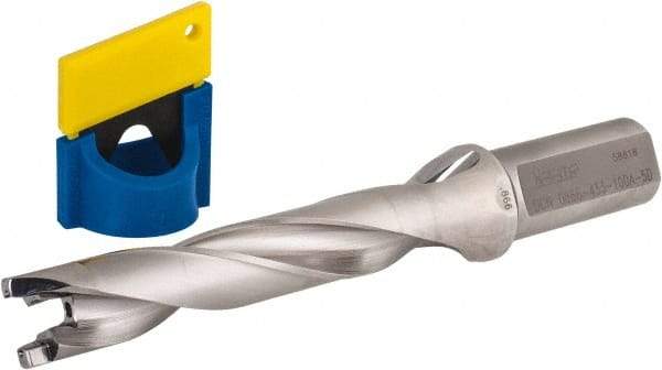 Iscar - 0.866" to 0.902" Diam, 5xD, 4.33" Max Depth, 1" Shank Diam, 7.9" OAL, Replaceable-Tip Drill - FCP, ICK, ICK-2M, ICM, ICP, iCP-2M Insert, 63104426 Toolholder, Series SumoCham - Industrial Tool & Supply