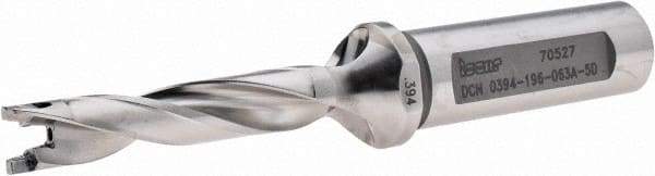 Iscar - 0.394" to 0.409" Diam, 5xD, 1.96" Max Depth, 5/8" Shank Diam, 4-1/2" OAL, Replaceable-Tip Drill - FCP, ICK, ICK-2M, ICM, ICP, iCP-2M Insert, 63105472 Toolholder, Series SumoCham - Industrial Tool & Supply