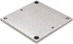 Jergens - 25" Long x 25" Wide Steel Fixture Plate - 1" Plate Thickness - Industrial Tool & Supply