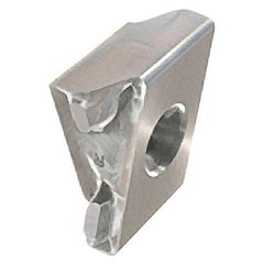Iscar - LNMT1506 HT Grade IC950 Carbide Milling Insert - TiAlN Finish, 0.2362" Thick, 0.8mm Corner Radius - Industrial Tool & Supply