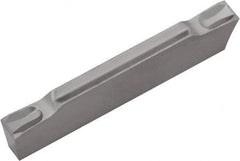 Kyocera - 2520GMM MT Grade PR930, 2.5mm Cutting Width Carbide Grooving Insert - 0.492" Max Depth of Cut, Right Hand, TiCN Finish - Industrial Tool & Supply