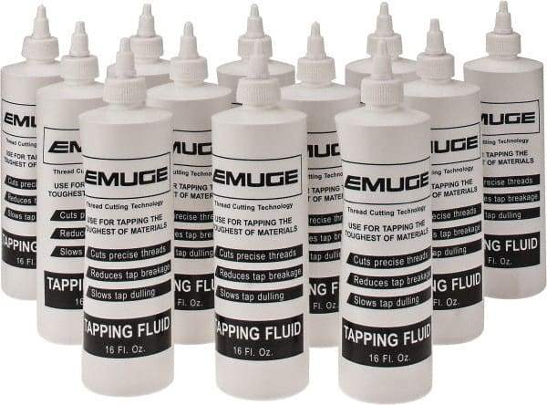 Emuge - 16 oz Bottle Tapping Fluid - Synthetic - Industrial Tool & Supply