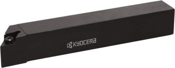 Kyocera - SDJCR, Right Hand Cut, 93° Lead Angle, 3/8" Shank Height x 3/8" Shank Width, Positive Rake Indexable Turning Toolholder - 5" OAL, Multiple Insert Compatibility, Series SDJC - Industrial Tool & Supply